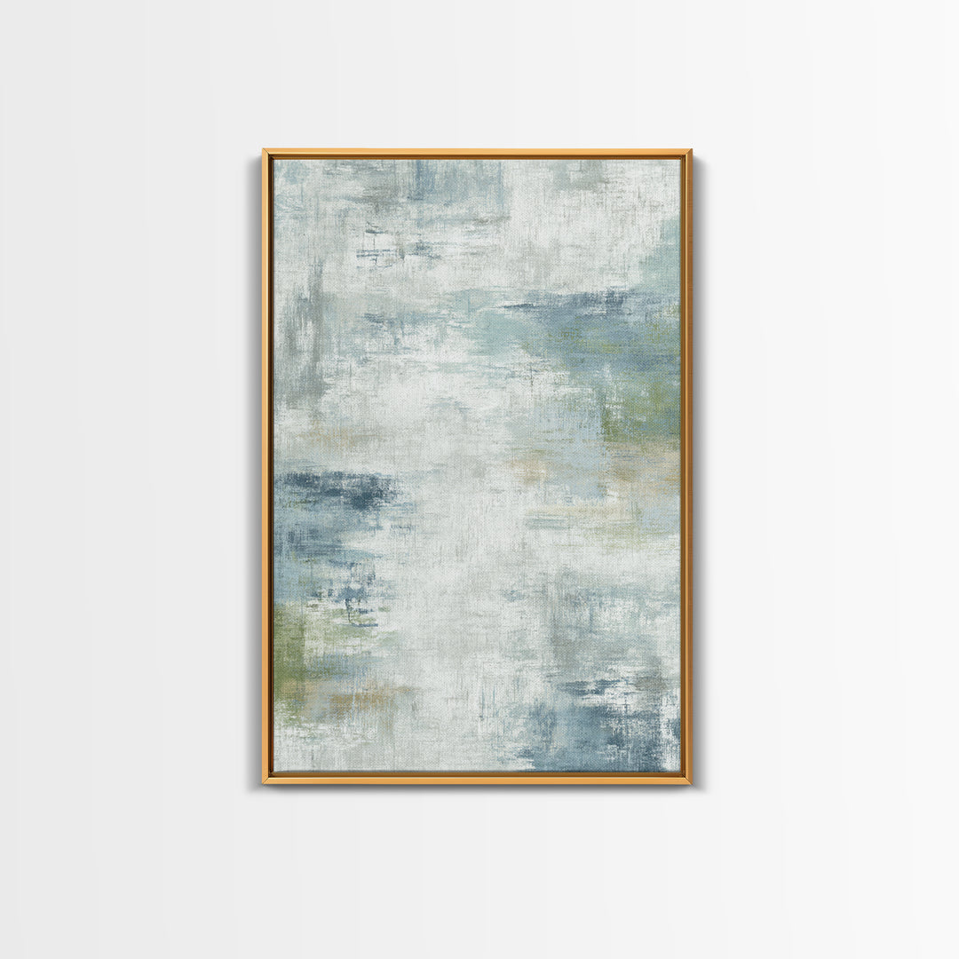 Linen Texture Abstract Framed Canvas Print, Laundry Room Art, Digital Wall Art, Living Room Decor, Abstract Art, Clean, LRA-2x3-20