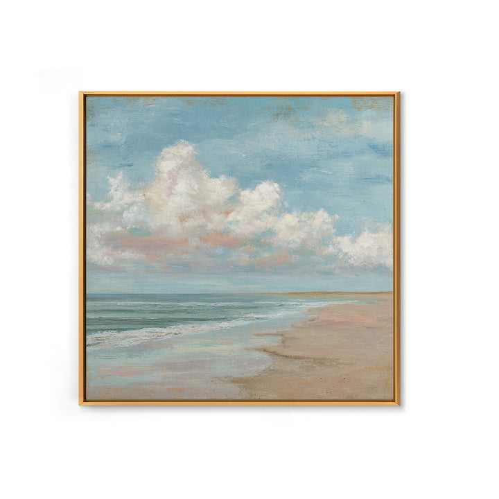 Hotel Coastal Landscape Canvas Print, Master Bedroom, Luxury Decor, Bedroom Decor, Fine Art, Sanctuary, Wedding Decor, MAS-1x1-45
