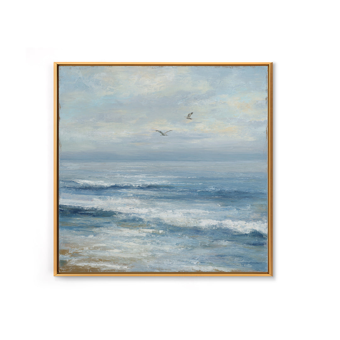 Hotel Coastal Landscape Canvas Print, Master Bedroom, Luxury Decor, Bedroom Decor, Fine Art, Sanctuary, Wedding Decor, MAS-1x1-69