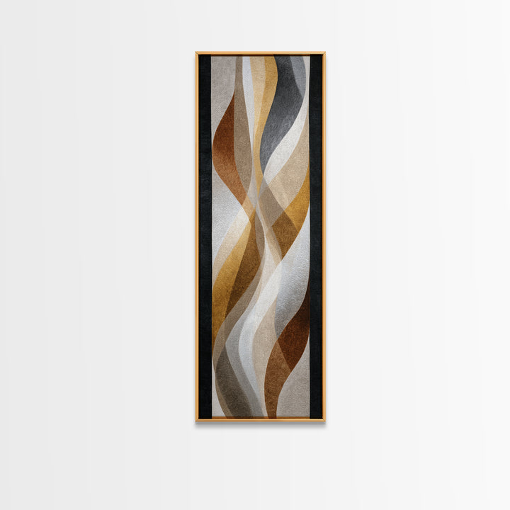 Abstract Wave Forms Canvas Print, Master Bedroom, Wall Art Prints, Bedroom Decor, Abstract Art, Sanctuary, Farmhouse Wall Art, MAS-1x3-32
