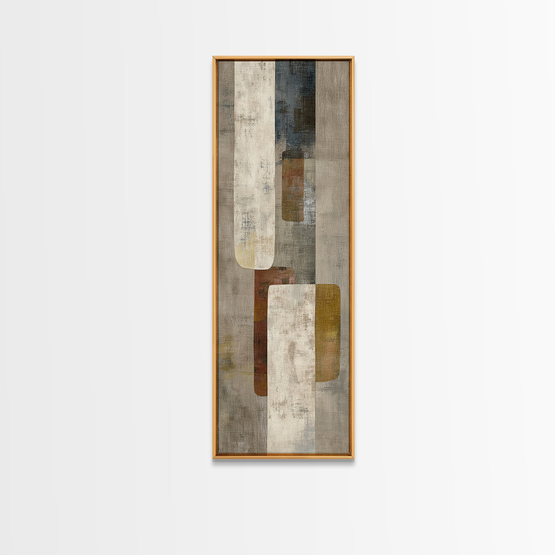 Soft Abstract Linen Texture Canvas Print, Master Bedroom, Farmhouse Wall Art, Bedroom Decor, Sanctuary, Master Bedroom Decor, MAS-1x3-39