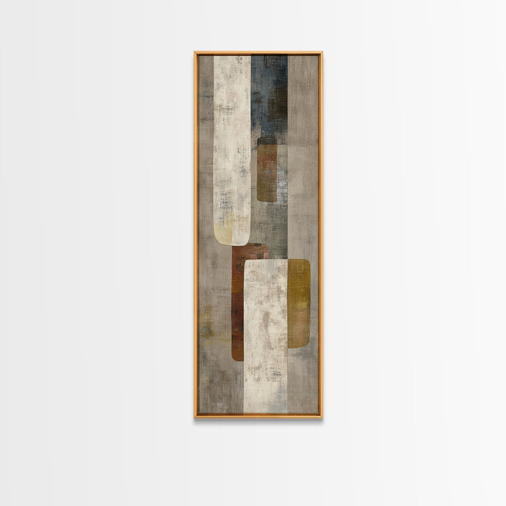 Soft Abstract Linen Texture Canvas Print, Master Bedroom, Farmhouse Wall Art, Bedroom Decor, Sanctuary, Master Bedroom Decor, MAS-1x3-39