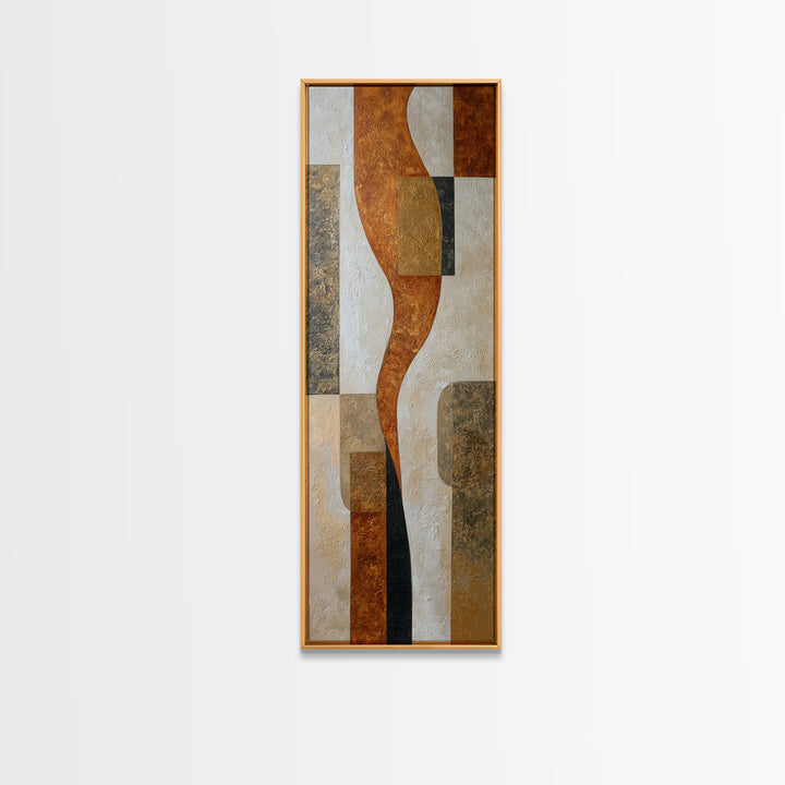 Soft Abstract Linen Texture Canvas Print, Master Bedroom, Over Bed Wall Art, Bedroom Decor, Abstract Art, Sanctuary, MAS-1x3-63