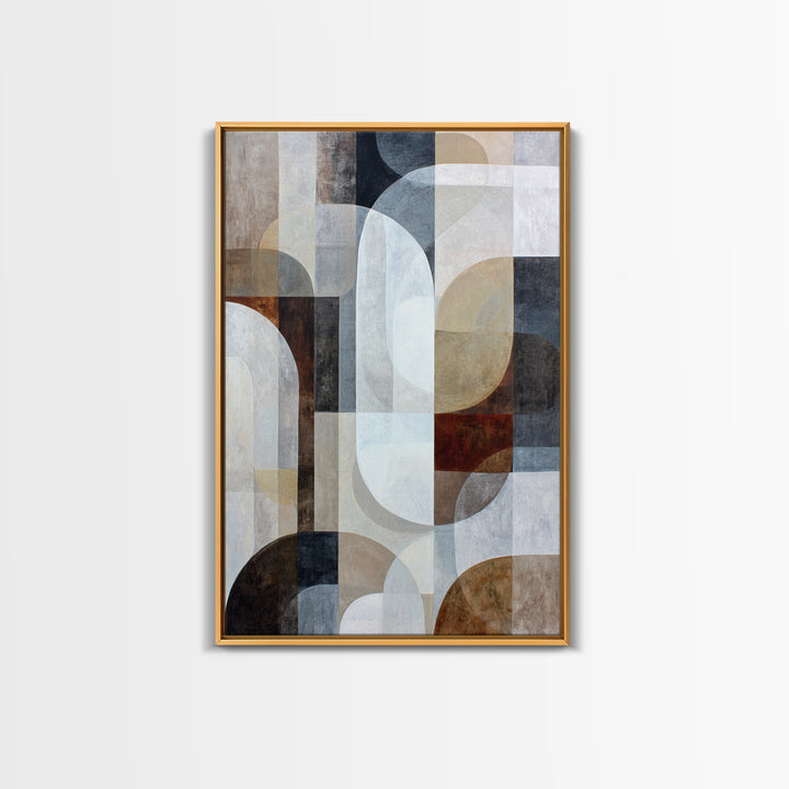 Large Cream Abstract Framed Canvas Print, Master Bedroom, Bedroom Decor, Sanctuary, Living Room Prints, Wall Decor Bedroom, MAS-2x3-1
