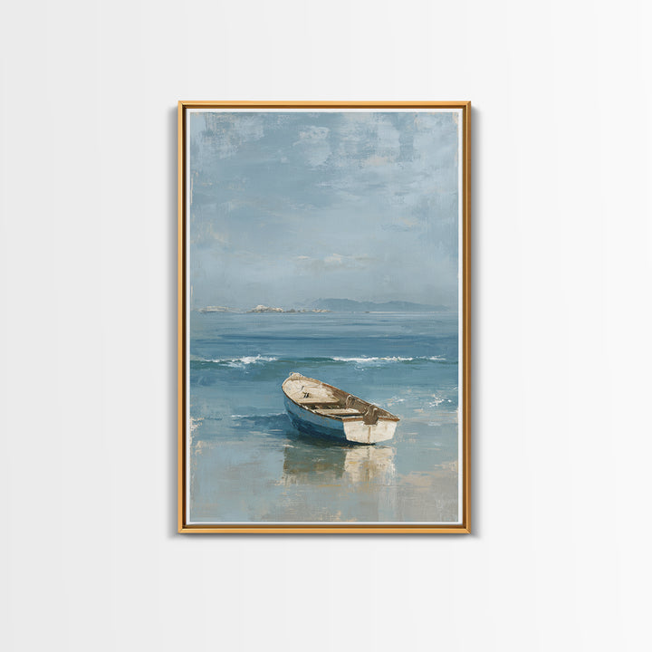 Hotel Coastal Landscape Canvas Print, Master Bedroom, Wall Decal, Bedroom Decor, Fine Art, Sanctuary, Wall Decor Bedroom, MAS-2x3-29