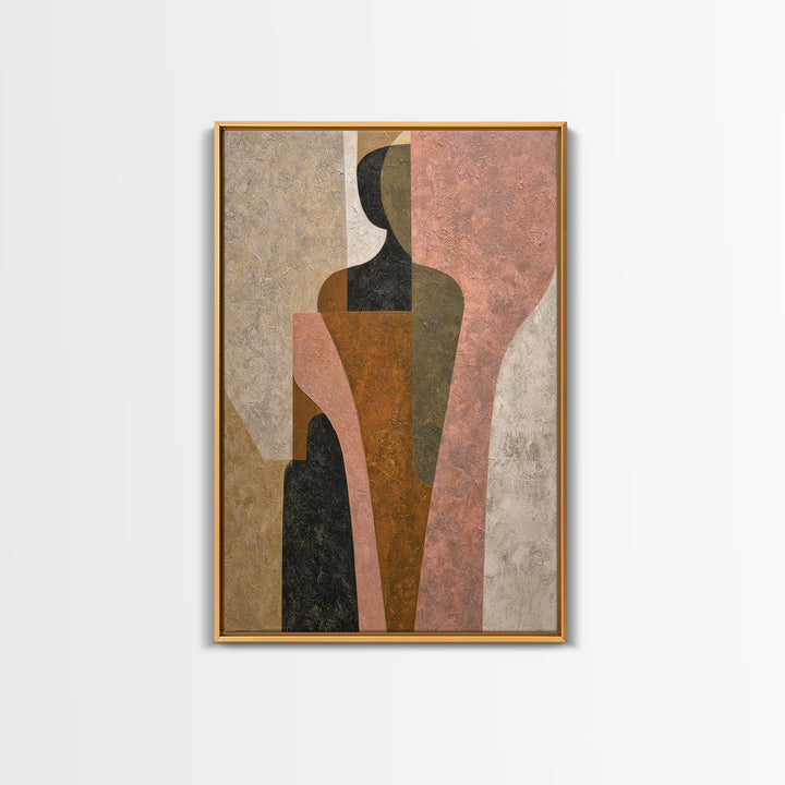 Classical Reclining Figure Implied Through Line Art Canvas Print, Master Bedroom, Minimalist Decor, Bedroom Decor, Sanctuary, MAS-2x3-30