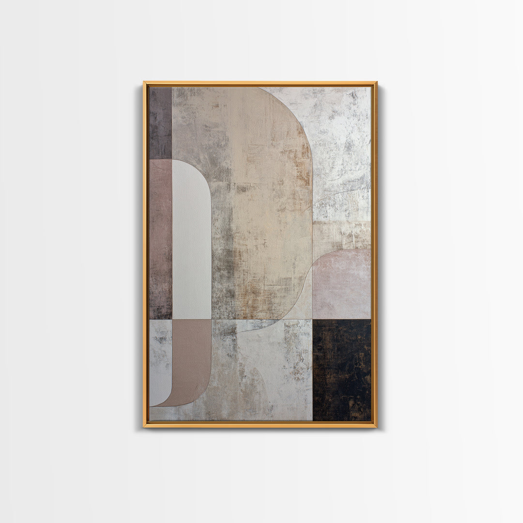 Large Cream Abstract Canvas Print, Master Bedroom, Bedroom Wall Decor, Bedroom Decor, Abstract Art, Sanctuary 449, MAS-2x3-49