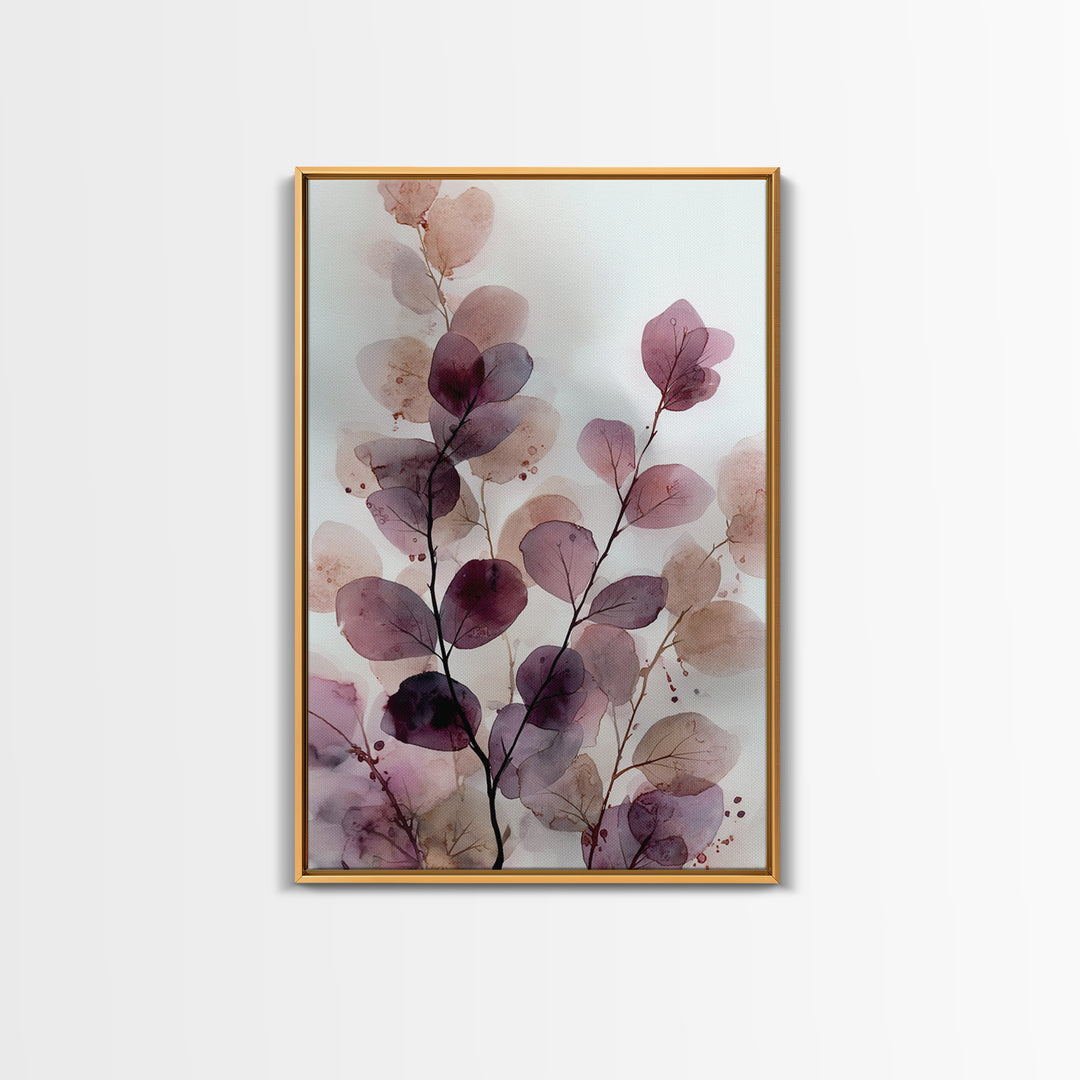 Blush and Taupe Cloudscape Canvas Print, Master Bedroom, Canvas Print, Bedroom Decor, Abstract Art, Sanctuary, MAS-2x3-62