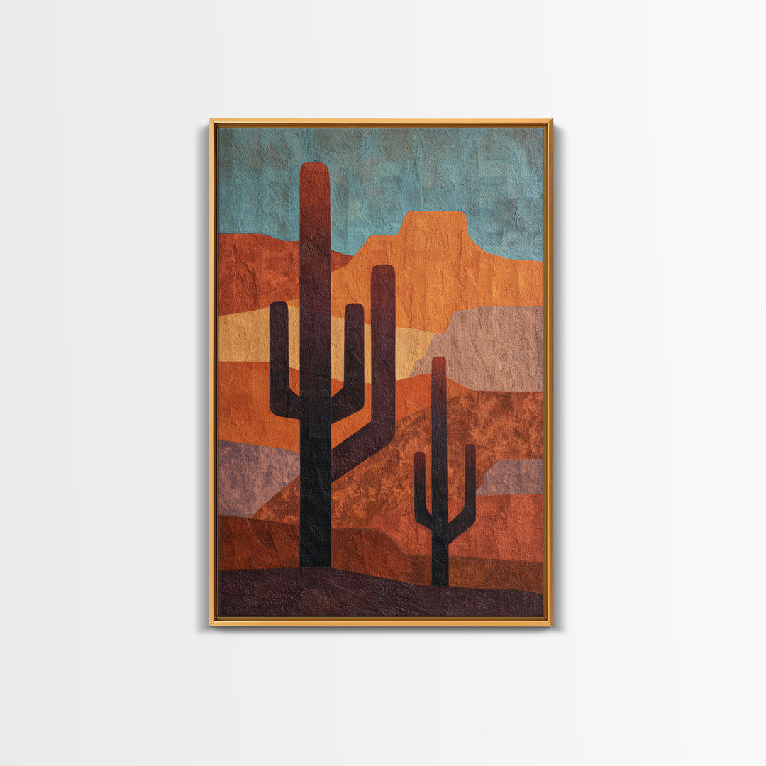 Quiet Desert Dusk Canvas Print, Master Bedroom, Wedding Decor, Bedroom Decor, Fine Art, Sanctuary, Rustic Home Decor, MAS-2x3-66