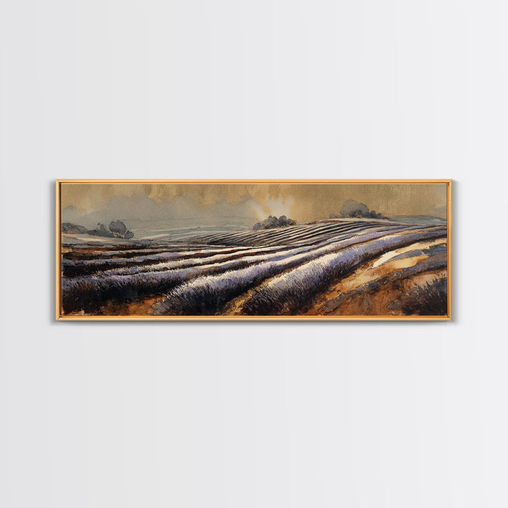 Romantic Swan Pair on Dark Water Framed Canvas Print, Master Bedroom, Farmhouse Wall Decor, Bedroom Decor, Oil Painting, MAS-3x1-79