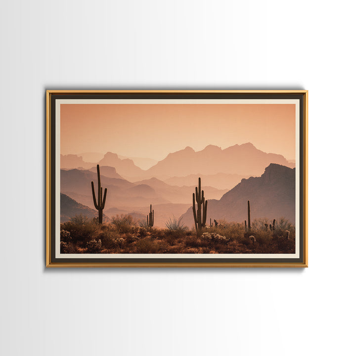 Quiet Desert Dusk Canvas Print, Master Bedroom, Bedroom Prints, Bedroom Decor, Sanctuary, Gallery Decor, Neutral Decor, MAS-3x2-62
