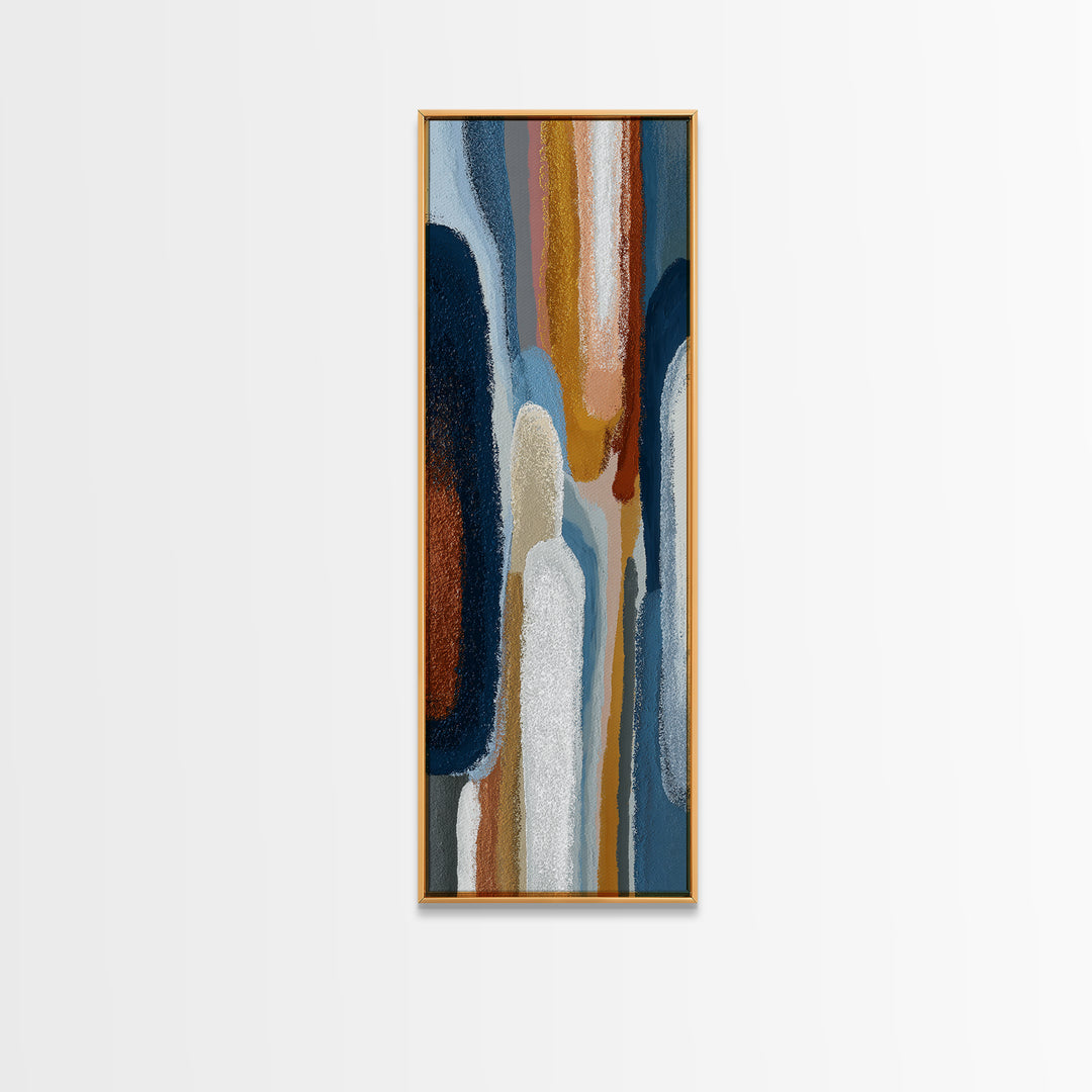 Chaotic Joyful Abstract Canvas Print, Maximalist Art, Boho Decor, Living Room Decor, Fine Art, Maximal, Art Print, Digital Art, MAX-1x3-82