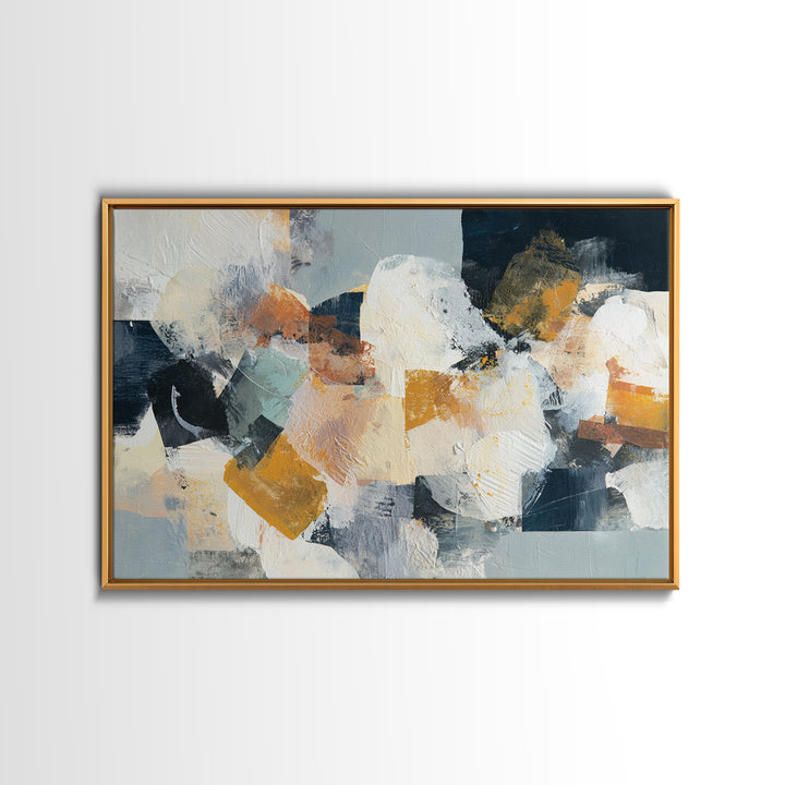 Chaotic Joyful Abstract Canvas Print, Maximalist Art, Abstract Wall Art, Living Room Decor, Abstract Art, Maximal, MAX-3x2-26