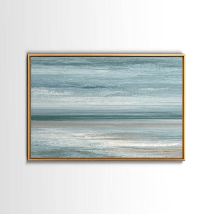 Abstract Breath Waves Canvas Print, Meditation Art, Spiritual Wall Art, Living Room Decor, Abstract Art, Stillness, Boho Decor, MED-3x2-34