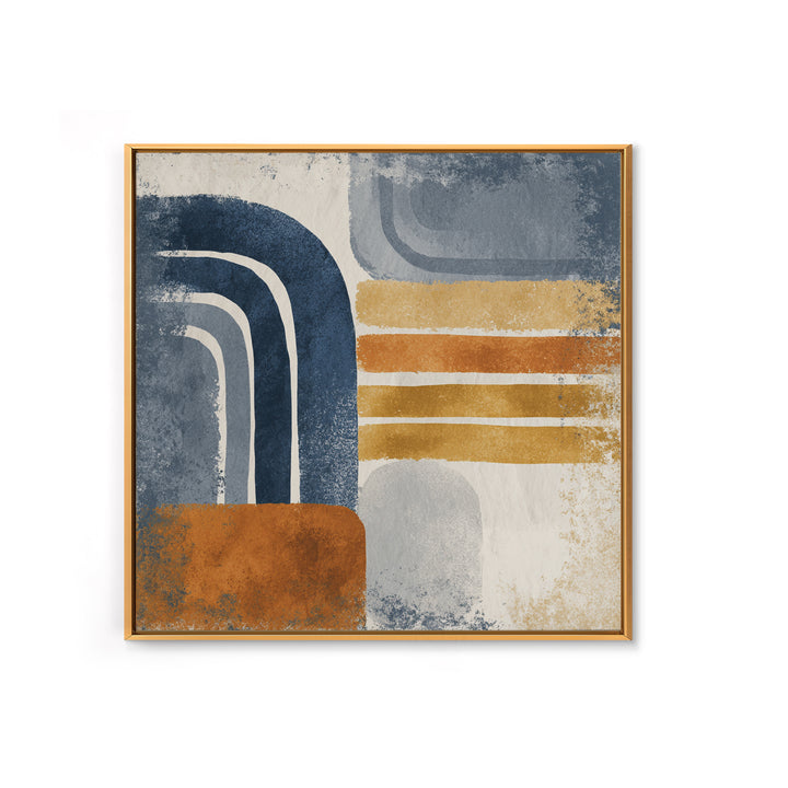 Minimal Abstract Wave Line Canvas Print, Minimalist Art, Minimalist Wall Art, Living Room Decor, Abstract Art, Minimal, MIN-1x1-13