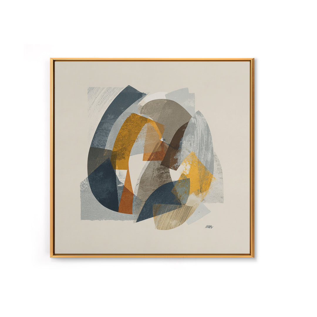 Two Overlapping Organic Shapes Canvas Print, Minimalist Art, Canvas Tote Bag, Living Room Decor, Abstract Art, Minimal, MIN-1x1-19