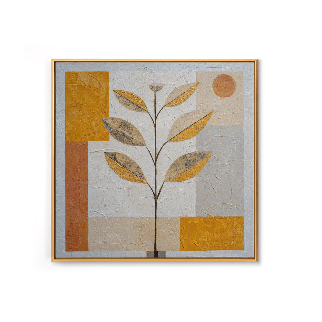 Minimal Branch Silhouette Canvas Print, Minimalist Art, Statement Artwork, Living Room Decor, Fine Art, Minimal, Wall Decor, MIN-1x1-75