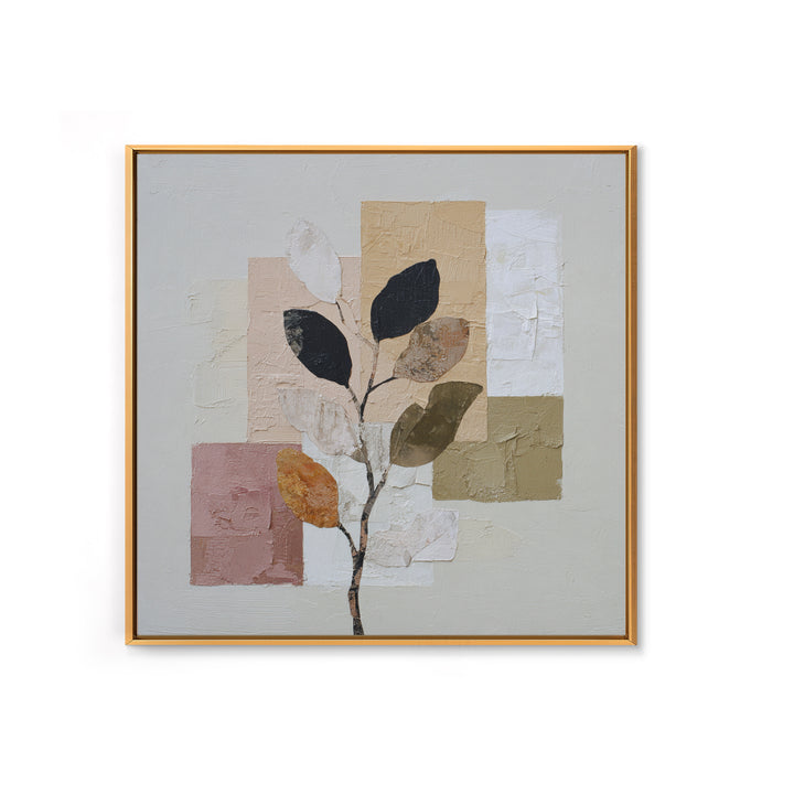 Minimal Branch Silhouette Canvas Print, Minimalist Art, Art, Living Room Decor, Oil Painting, Minimal, Canvas Tote Bag, MIN-1x1-99