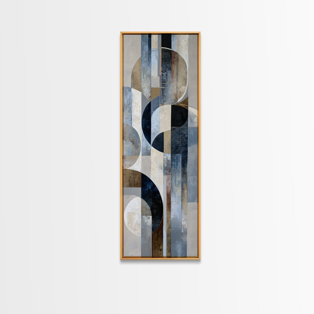 Minimal Abstract Wave Line Canvas Print, Minimalist Art, Modern Decor, Living Room Decor, Abstract Art, Minimal, Poster, MIN-1x3-49
