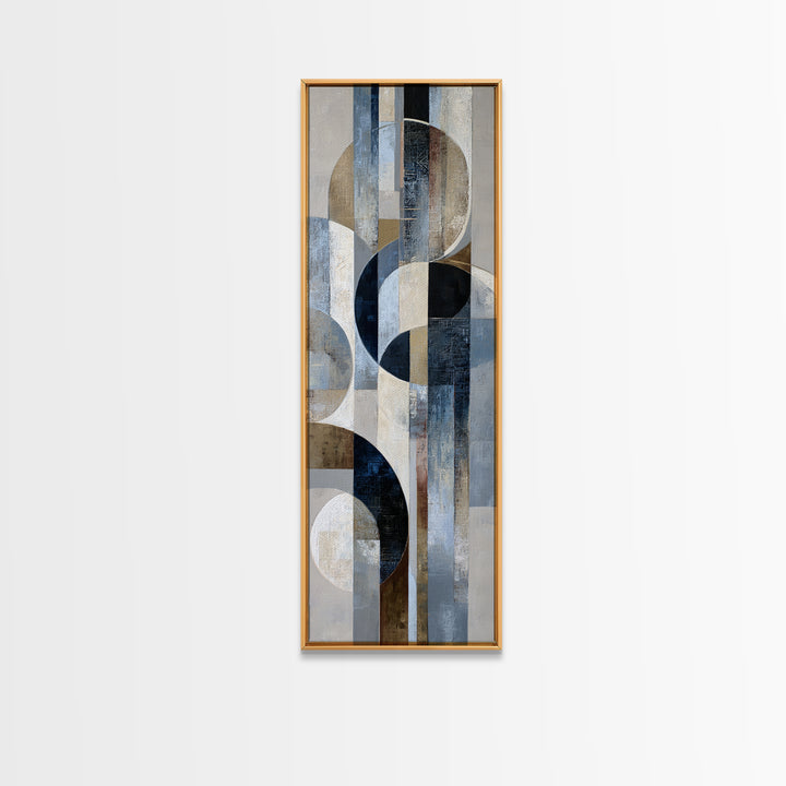 Minimal Abstract Wave Line Canvas Print, Minimalist Art, Modern Decor, Living Room Decor, Abstract Art, Minimal, Poster, MIN-1x3-49