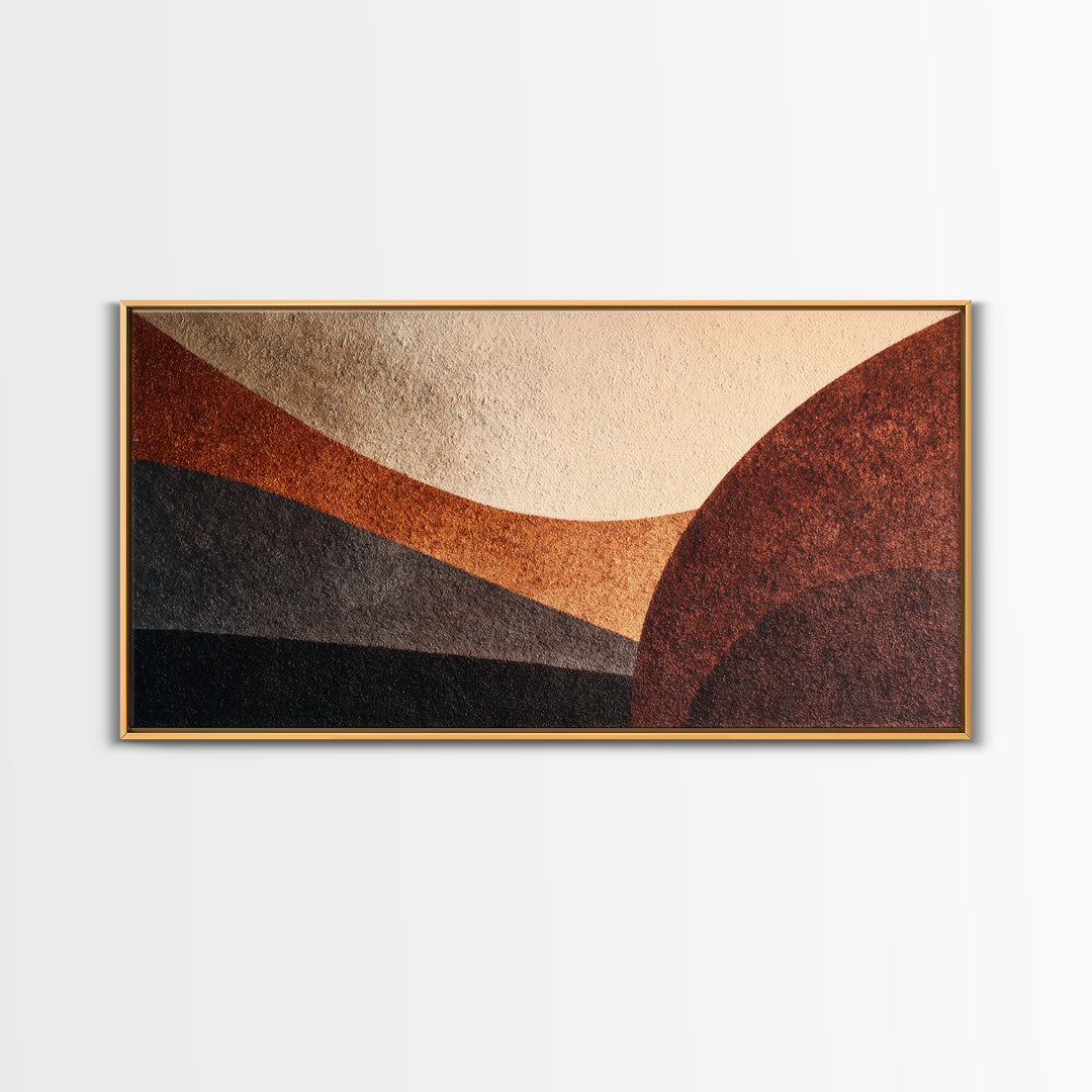 Monochrome Arch and Shadow Composition Framed Canvas Print, Minimalist Art, Contemporary Art, Living Room Decor, Minimal, MIN-2x1-28