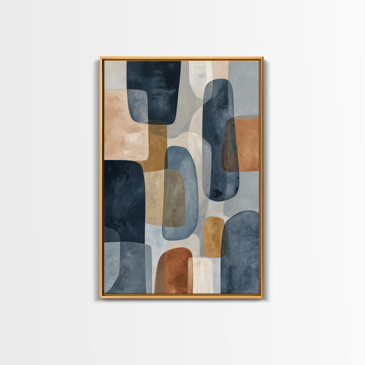 Quiet Stone Stack Canvas Print, Minimalist Art, Abstract Art, Living Room Decor, Minimal, Modern Art, Minimalist Wall Art, MIN-2x3-67
