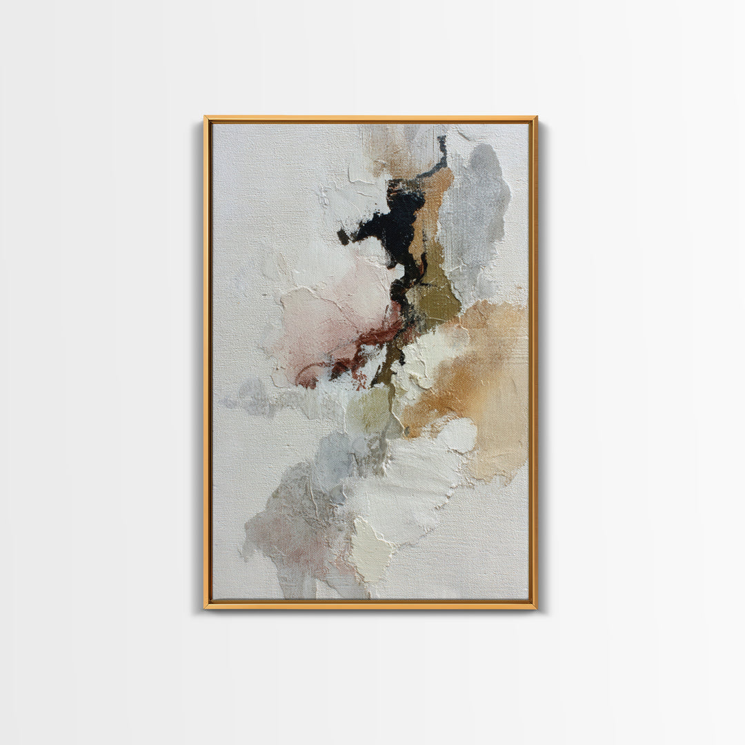 Small Cloud Study Canvas Print, Minimalist Art, Living Room Decor, Minimal, Modern Decor, Fine Art Print, Statement Artwork, MIN-2x3-77