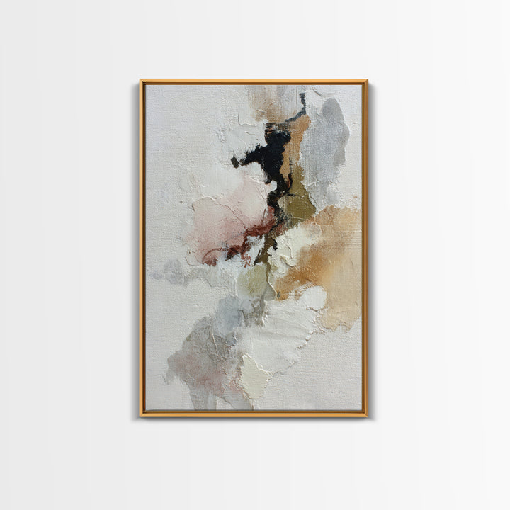 Small Cloud Study Canvas Print, Minimalist Art, Living Room Decor, Minimal, Modern Decor, Fine Art Print, Statement Artwork, MIN-2x3-77