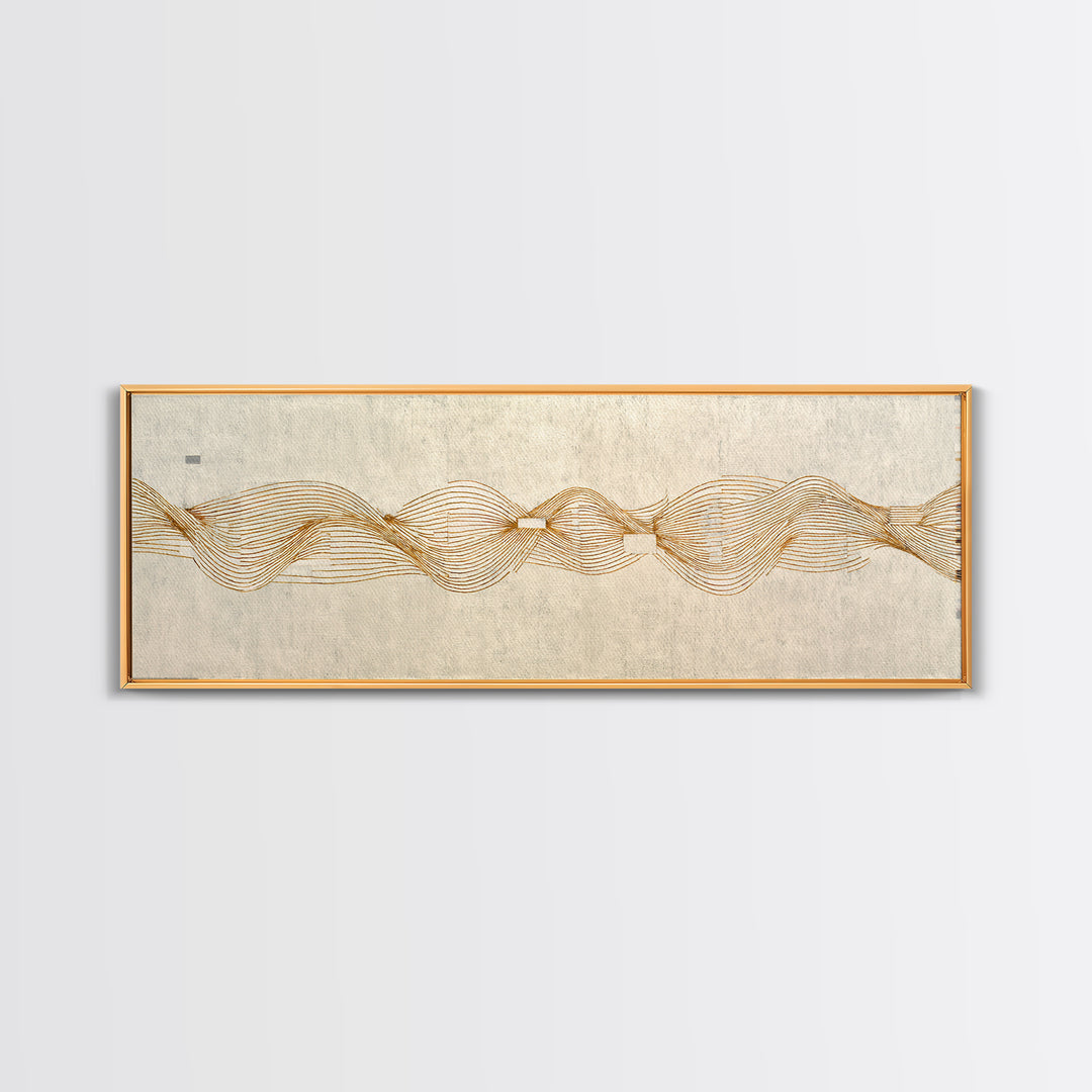 Minimal Cat Line Drawing Framed Canvas Print, Minimalist Art, Digital Wall Art, Living Room Decor, Abstract Art, Minimal, MIN-3x1-87