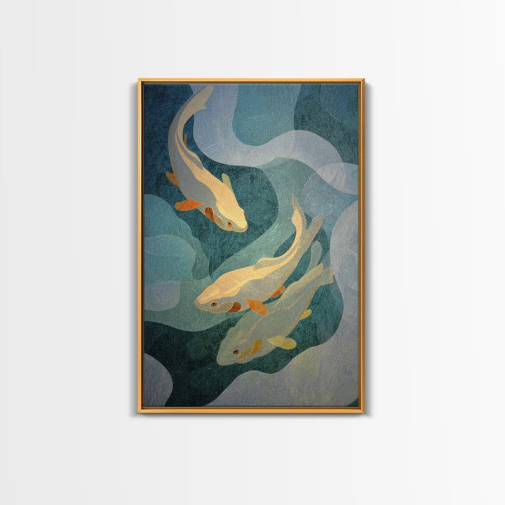 Dolphins Leaping Through Sunlit Waves Canvas Print, Marine Life Art, Coastal Home Decor, Living Room Decor, Fine Art, Marine, MLA-2x3-39