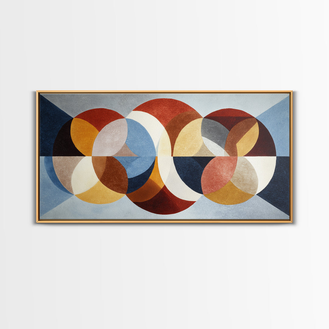 Retro Cocktail Glasses Canvas Print, Midcentury Modern Art, Digital Art, Living Room Decor, Abstract Art, Retro, MMA-2x1-98
