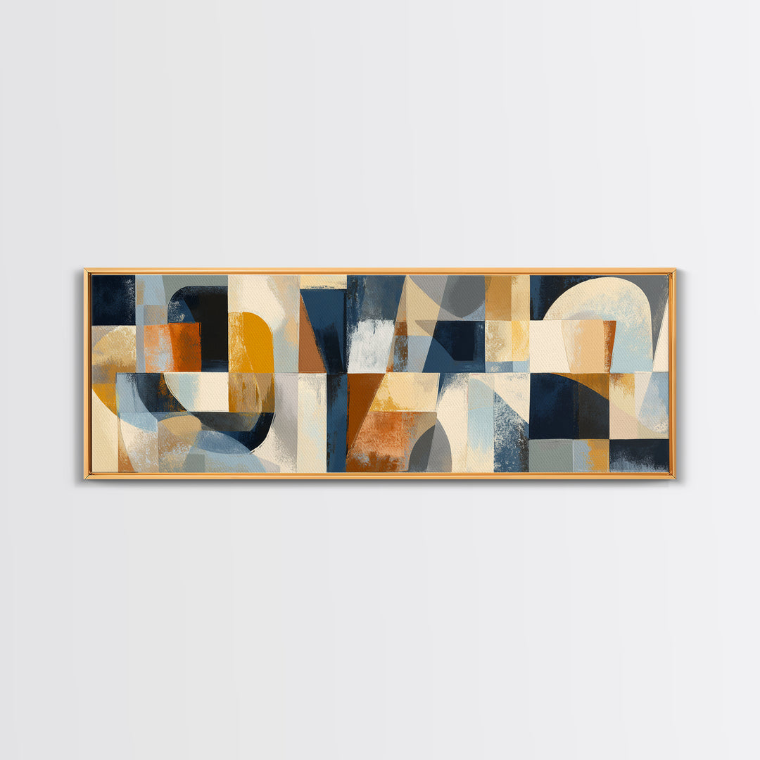 Retro Cocktail Glasses Canvas Print, Midcentury Modern Art, Wall Art, Living Room Decor, Abstract Art, Retro, Movie Poster, MMA-3x1-70