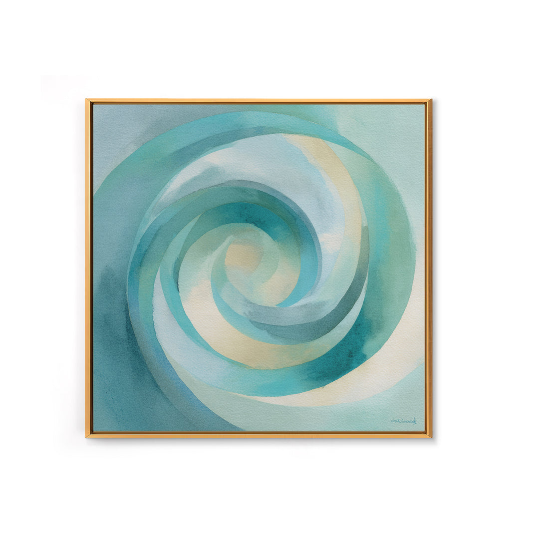 Abstract Healing Spiral Canvas Print, Medical Office Art, Printable Card, Office Decor, Abstract Art, Calm, School Nurse Art, MOA-1x1-15