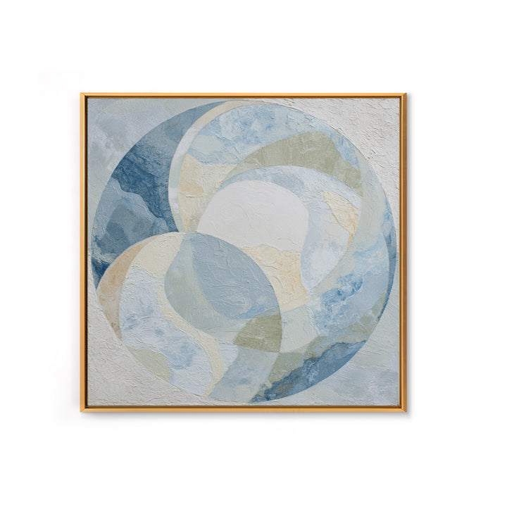 Subtle Marble Texture Framed Canvas Print, Medical Office Art, Medical Wall Art, Office Decor, Oil Painting, Calm, MOA-1x1-43