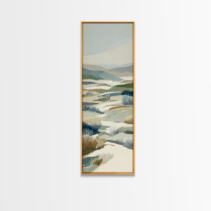 Clean Geometric Composition Canvas Print, Medical Office Art, Anatomy Art, Office Decor, Fine Art, Calm, Statement Artwork, MOA-1x3-22
