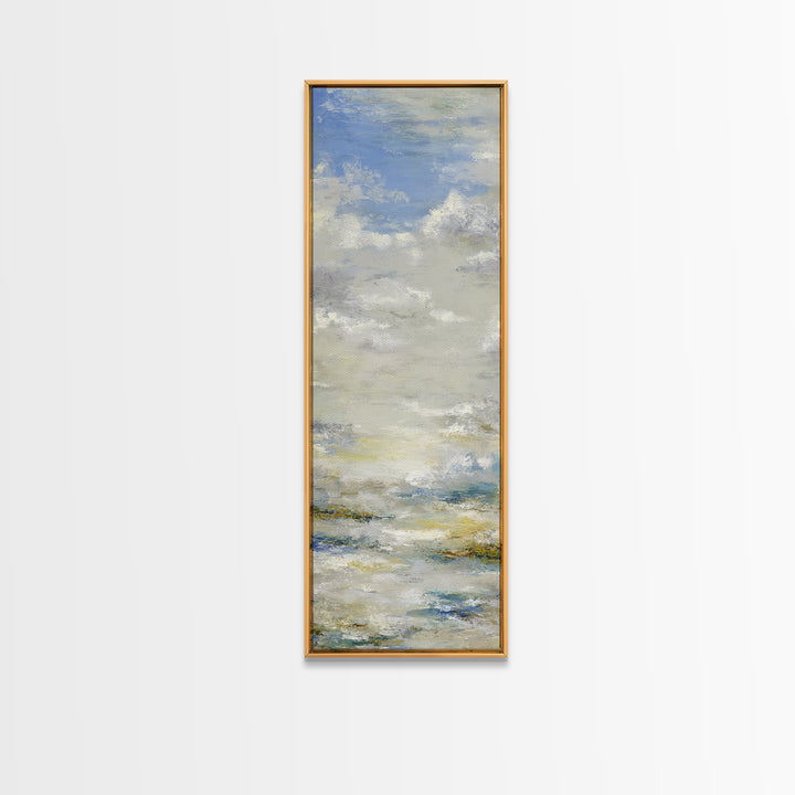 Soft Mountain Landscape Canvas Print, Medical Office Art, Biology Art, Office Decor, Fine Art, Calm, Art Print, Room Decor, MOA-1x3-38