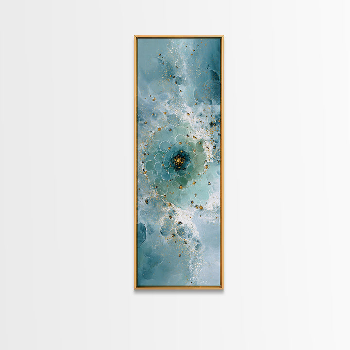 Abstract Healing Spiral Canvas Print, Medical Office Art, Medical Decor, Office Decor, Calm, Science Art, Neuroscience Art, MOA-1x3-51