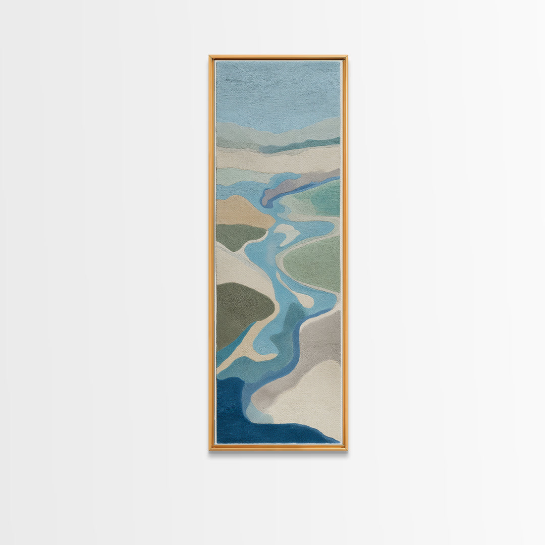 Simple Line Figure Canvas Print, Medical Office Art, Medical School, Office Decor, Fine Art, Calm, Minimalist Decor, MOA-1x3-78