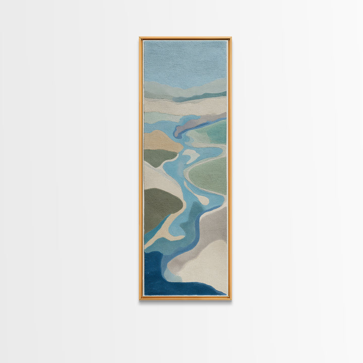 Simple Line Figure Canvas Print, Medical Office Art, Medical School, Office Decor, Fine Art, Calm, Minimalist Decor, MOA-1x3-78