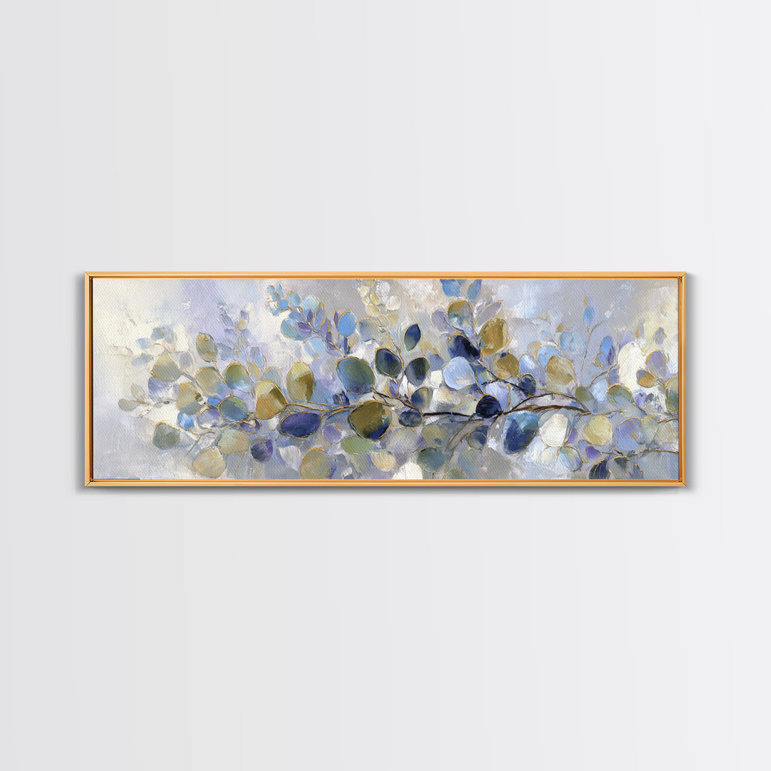 Lavender Botanical Still Life Canvas Print, Medical Office Art, Dental Office Decor, Office Decor, Oil Painting, Calm, MOA-3x1-13