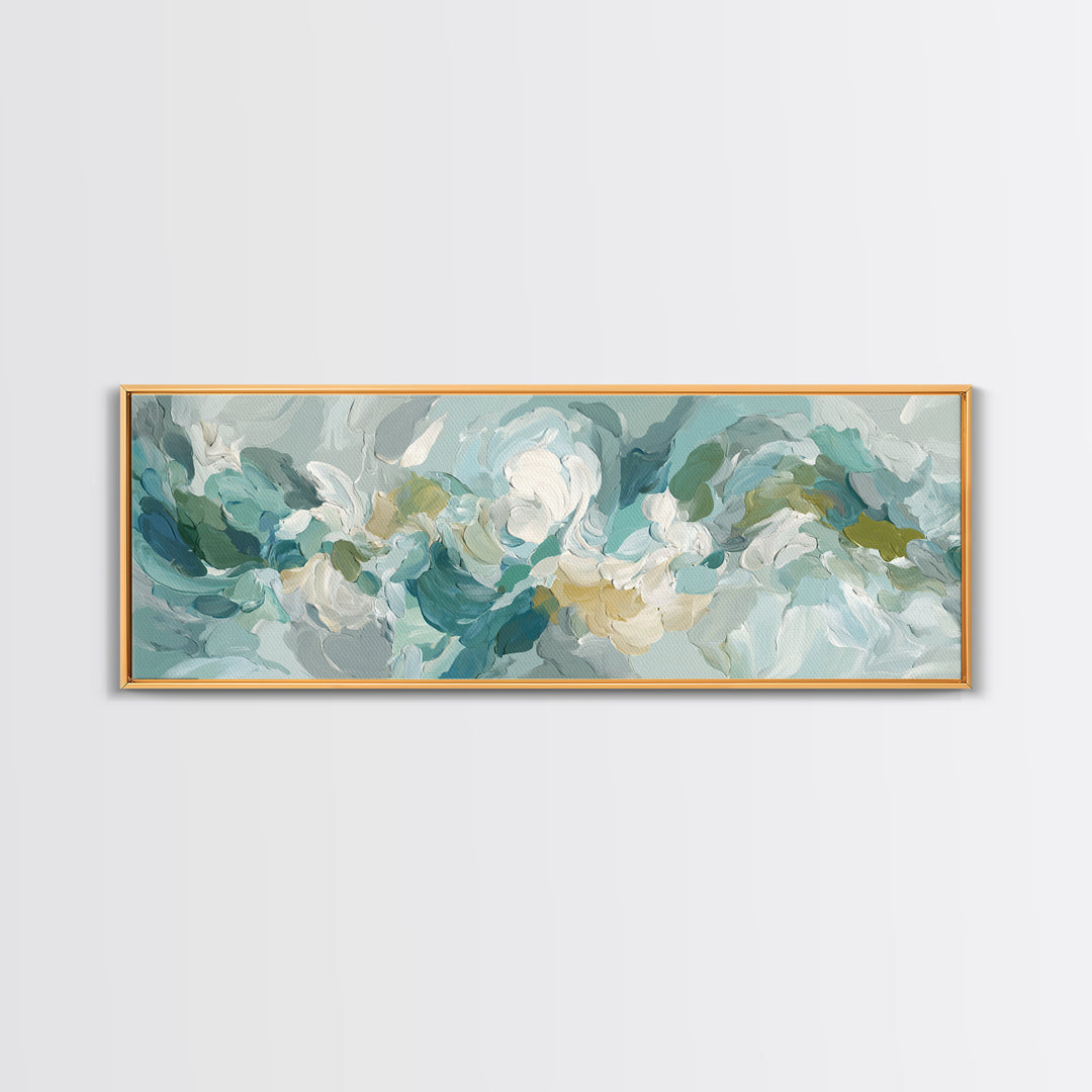 Abstract Healing Spiral Canvas Print, Medical Office Art, Luxury Decor, Office Decor, Fine Art, Calm, Digital Wall Art, MOA-3x1-31