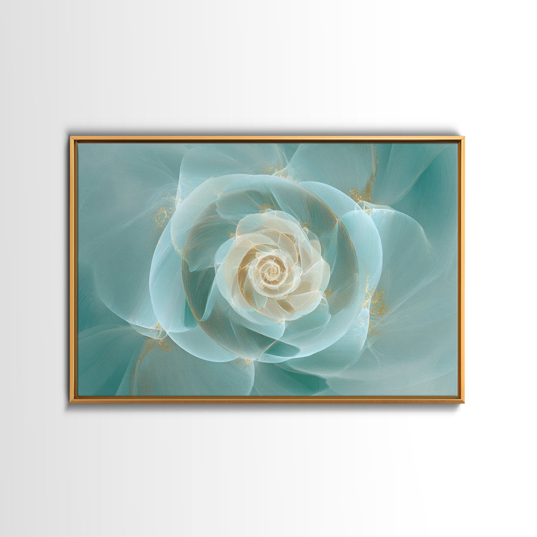 Abstract Healing Spiral Canvas Print, Medical Office Art, Textured Painting, Office Decor, Abstract Art, Calm, Minimalist Art, MOA-3x2-67