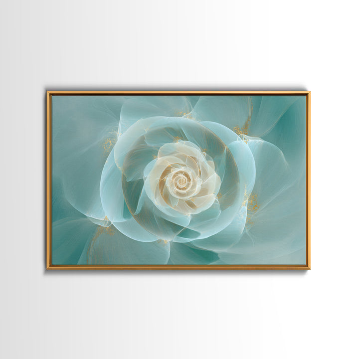 Abstract Healing Spiral Canvas Print, Medical Office Art, Textured Painting, Office Decor, Abstract Art, Calm, Minimalist Art, MOA-3x2-67