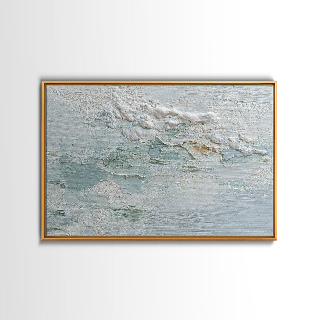 Clean Geometric Composition Framed Canvas Print, Medical Office Art, Healthcare Wall Art, Office Decor, Abstract Art, Calm, MOA-3x2-86
