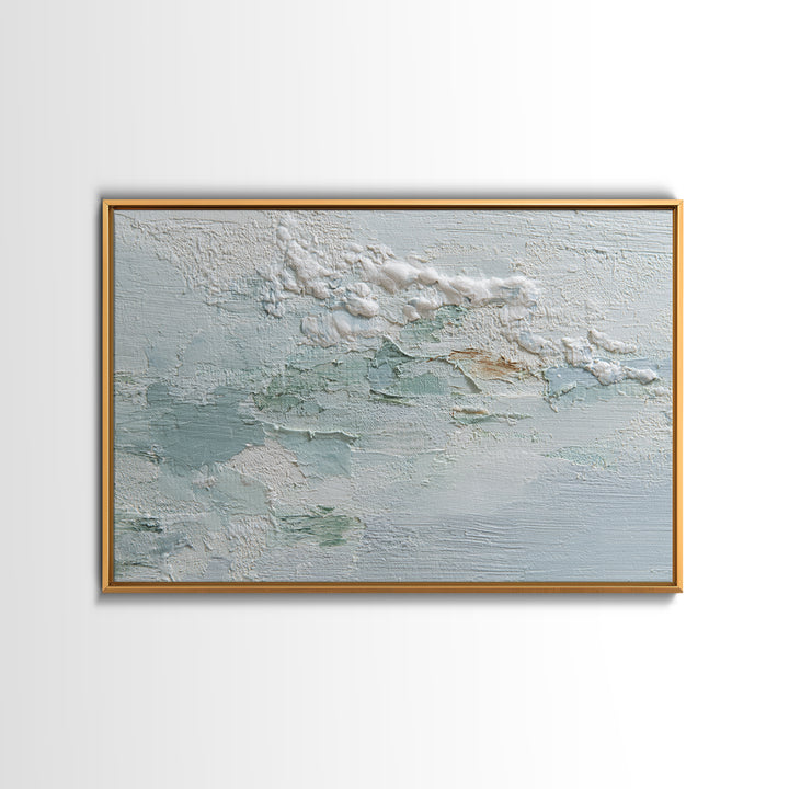 Clean Geometric Composition Framed Canvas Print, Medical Office Art, Healthcare Wall Art, Office Decor, Abstract Art, Calm, MOA-3x2-86