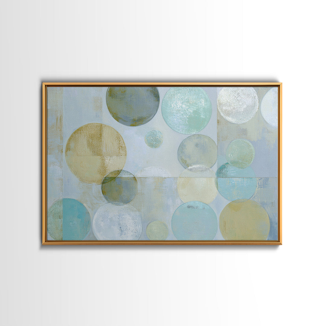 Abstract Cells and Circles as Soothing Pattern Canvas Print, Medical Office Art, Medical Office Decor, Office Decor, Calm, MOA-3x2-9