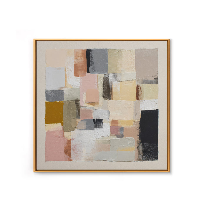 Fragmented Figure Study Canvas Print, Modern Art, Set of 3 Prints, Living Room Decor, Fine Art, Modern, Luxury Decor, MOD-1x1-17