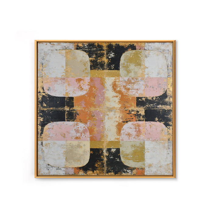 Large Marble Texture Abstract Framed Canvas Print, Modern Art, Printable Art, Living Room Decor, Abstract Art, Modern, MOD-1x1-64
