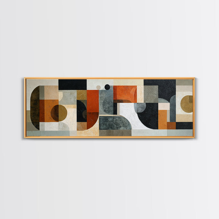 Bold Abstract Composition Canvas Print, Modern Art, Living Room Wall Art, Living Room Decor, Abstract Art, Modern, Boho Decor, MOD-3x1-41