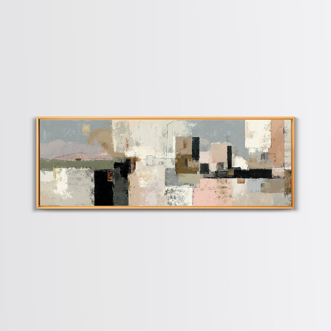 Modern Animal Portrait Canvas Print, Modern Art, Large Wall Art, Living Room Decor, Fine Art, Modern, Living Room Wall Art, MOD-3x1-86